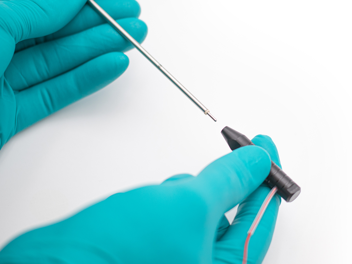 Photo: stimulation probe